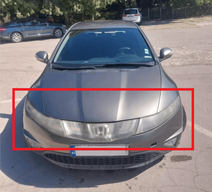 замъглени фарове